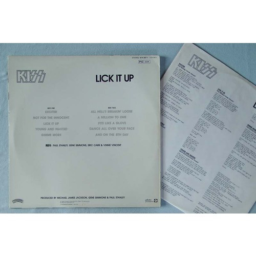 Kiss - Lick It Up | Casablanca (814 297-1) - 2 Kiss - Lick It Up | Casablanca (814 297-1) - 2
