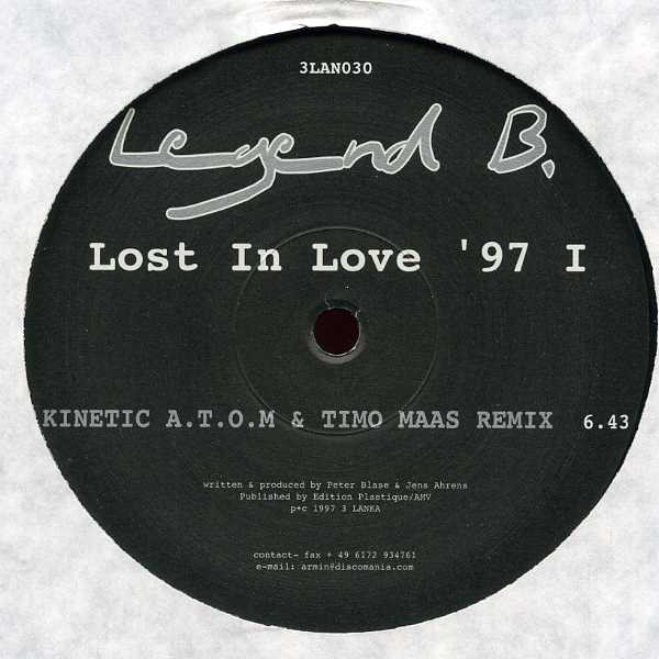 Legend B - Lost In Love '97 I | 3 Lanka (3LAN030) - 3