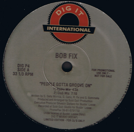 Bob Fix - People Gotta Groove On | Dig It International (DIG P4) - main Bob Fix - People Gotta Groove On | Dig It International (DIG P4) - main
