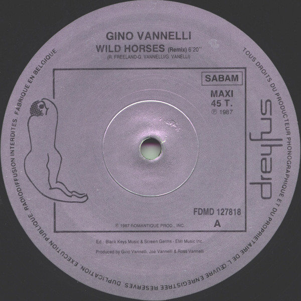 Gino Vannelli - Wild Horses (Extended Remix) | Disques Dreyfus (FDMD 127818) - 3