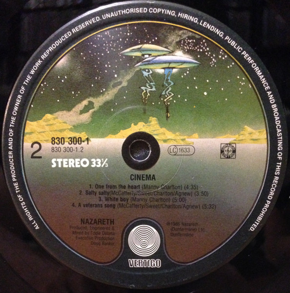 Nazareth - Cinema | Vertigo (830 300-1) - 4