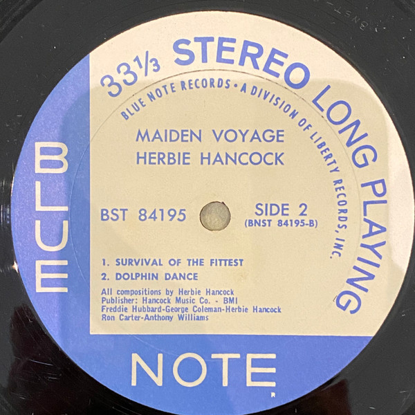 Herbie Hancock - Maiden Voyage | Blue Note (BST-84195) - 4 Herbie Hancock - Maiden Voyage | Blue Note (BST-84195) - 4