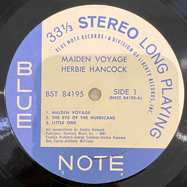 Herbie Hancock - Maiden Voyage | Blue Note (BST-84195) - 3 Herbie Hancock - Maiden Voyage | Blue Note (BST-84195) - 3