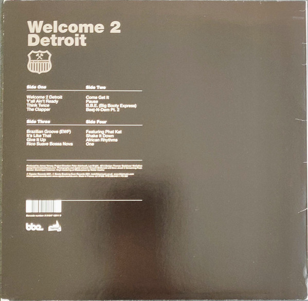 Jay Dee - Welcome 2 Detroit | BBE (BBEBGLP001) - 2