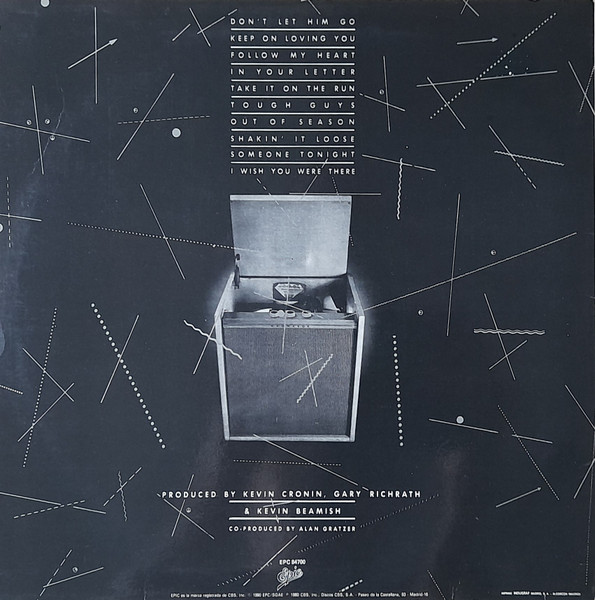 REO Speedwagon - Hi Infidelity | Epic (EPC 84700) - 3