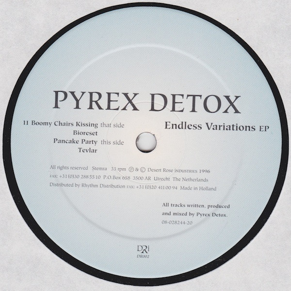 Pyrex Detox - Endless Variations EP | Desert Rose Industries (DR002)