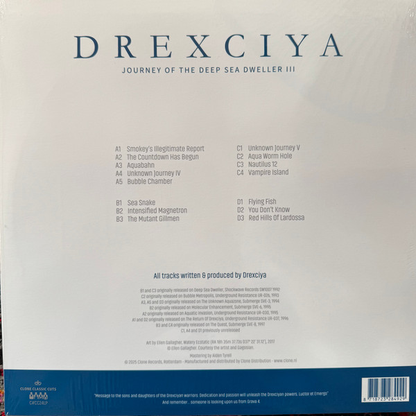 Drexciya - Journey Of The Deep Sea Dweller III | Clone Classic Cuts (C#CC24LP) - 2 Drexciya - Journey Of The Deep Sea Dweller III | Clone Classic Cuts (C#CC24LP) - 2