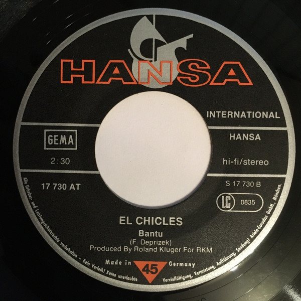 El Chicles - Carnaval Do Bahia '77 / Bantu | Hansa International (17 730 AT) - 3