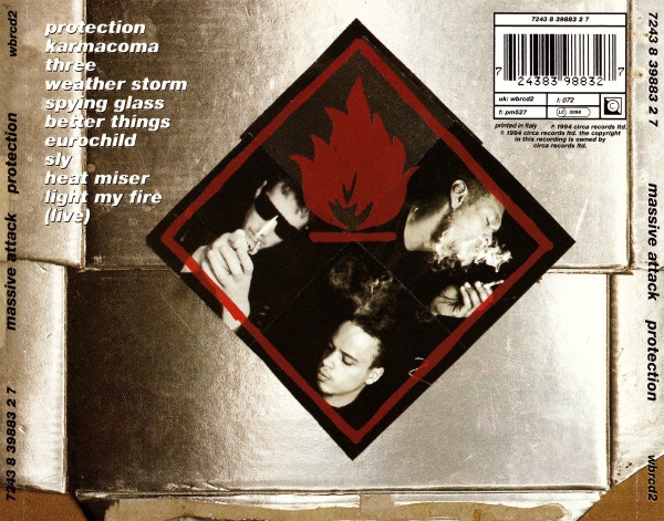 Massive Attack - Protection | Wild Bunch Records (wbrcd2) - 2