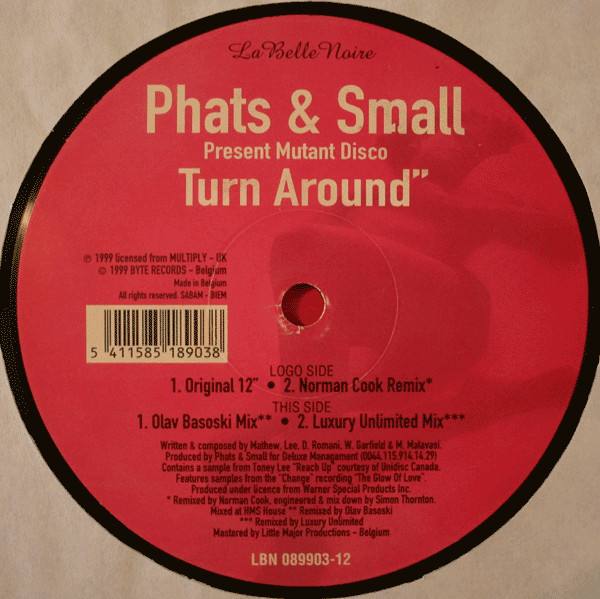 Phats & Small - Turn Around | La Belle Noire (LBN 089903-12) - 4 Phats & Small - Turn Around | La Belle Noire (LBN 089903-12) - 4