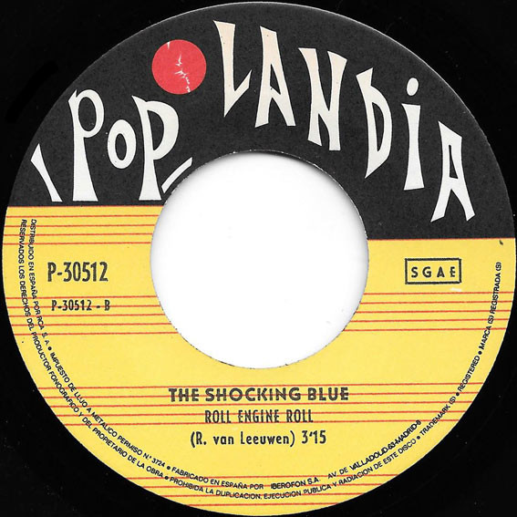 Shocking Blue - Never Marry A Railroad Man = Nunca Te Cases Con Un Ferroviario | Poplandia (P-30512) - 4