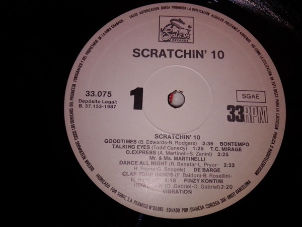 Various - Scratchin' 10 | Splash Records (LP 33.075) - 4 Various - Scratchin' 10 | Splash Records (LP 33.075) - 4
