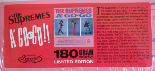 The Supremes - A' Go-Go | Elemental Music (700188) - 2 The Supremes - A' Go-Go | Elemental Music (700188) - 2