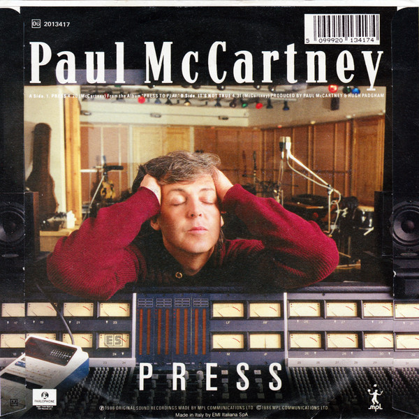 Paul McCartney - Press | Parlophone (06 2013417) - 2