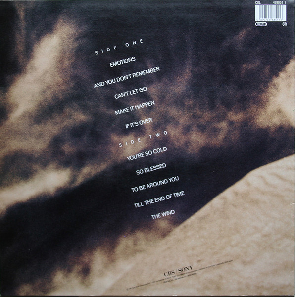 Mariah Carey - Emotions | CBS/Sony (COL 468851 1) - 2