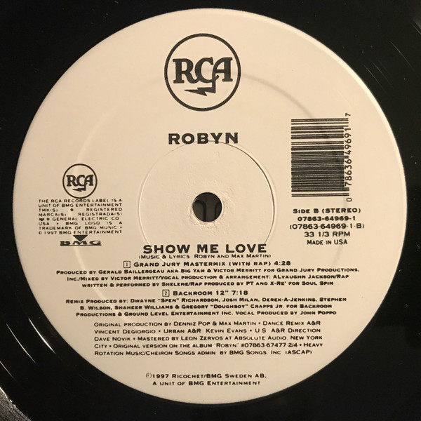 Robyn - Show Me Love | RCA (07863 64969-1) - 2