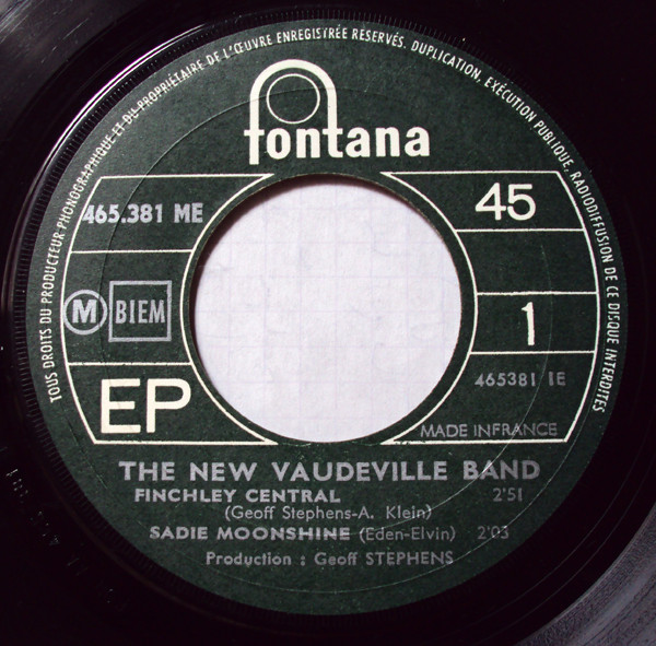 The New Vaudeville Band - Finchley Central | Fontana (465 381 ME) - 3