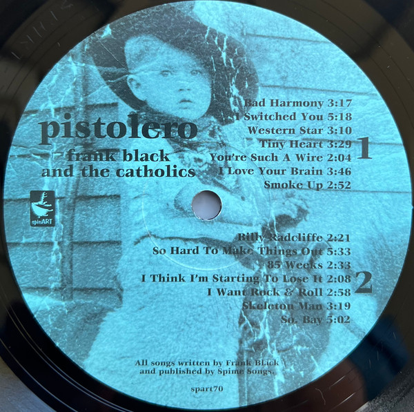 Frank Black And The Catholics - Pistolero [Vinyl] | spinART Records (spart70) - 3