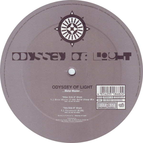 Odyssey Of Light - Metal Master | Drizzly (DRIZ9901/42) - main