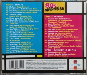 Various - 80s Madness | Union Square Music (USMMTCD012) - 2