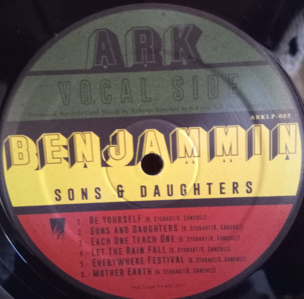 Ben-Jammin' - Sons & Daughters | A-Lone Productions (ARKLP-005) - 3 Ben-Jammin' - Sons & Daughters | A-Lone Productions (ARKLP-005) - 3