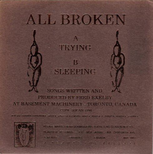 All Broken - Endless | Beautiful Records (BR001) - 2