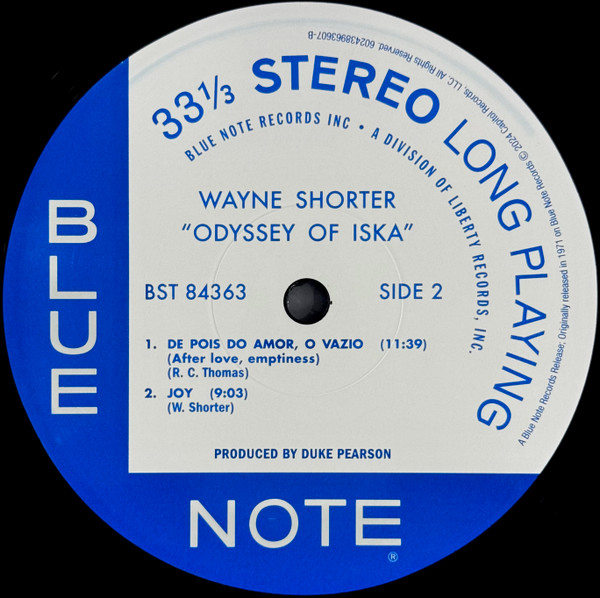 Wayne Shorter - Odyssey Of Iska | Blue Note (602438963607) - 4