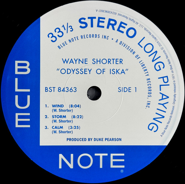 Wayne Shorter - Odyssey Of Iska | Blue Note (602438963607) - 3