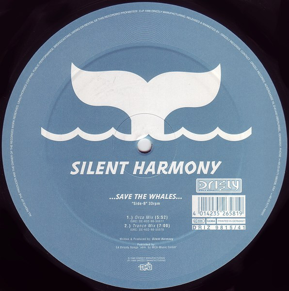 Silent Harmony - Save The Whales | Drizzly (DRIZ9815/41) - 3