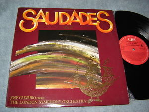 José Calvário Dirige London Symphony Orchestra - Saudades Vol. I & II | CBS (450139 1) - main