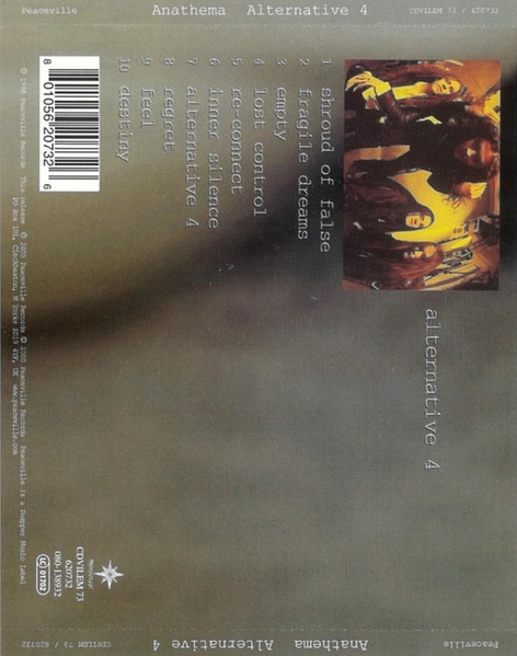 Anathema - Alternative 4 | Peaceville (CDVILEM 73) - 4 Anathema - Alternative 4 | Peaceville (CDVILEM 73) - 4