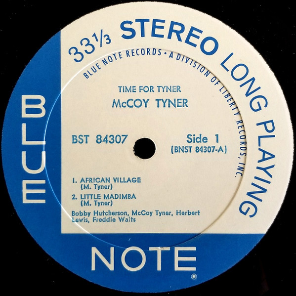 McCoy Tyner - Time For Tyner | Blue Note (BST 84307) - 3