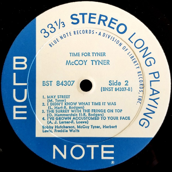 McCoy Tyner - Time For Tyner | Blue Note (BST 84307) - 4