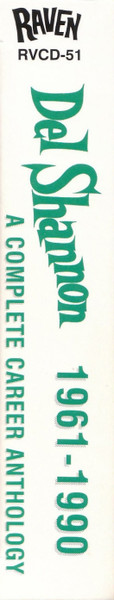 Del Shannon - 1961-1990 (A Complete Career Anthology) CD | Raven Records (RVCD-51) - 2 Del Shannon - 1961-1990 (A Complete Career Anthology) CD | Raven Records (RVCD-51) - 2