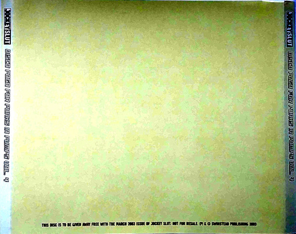 Various - Disco Pogo For Punks In Pumps Vol. 4 | Jockey Slut (BP-11507) - 2