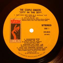 The Staple Singers - City In The Sky | Stax (STS-5515) - 2 The Staple Singers - City In The Sky | Stax (STS-5515) - 2