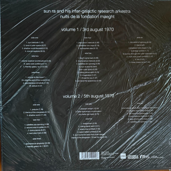 Sun Ra & The Sun Ra Arkestra - Nuits De La Fondation Maeght | Strut (STRUT193LPB) - 2 Sun Ra & The Sun Ra Arkestra - Nuits De La Fondation Maeght | Strut (STRUT193LPB) - 2