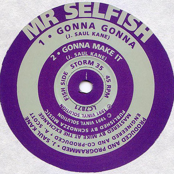 Mr. Selfish - Mr Selfish | Vinyl Solution (STORM 35) - 4