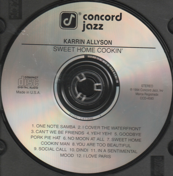 Karrin Allyson - Sweet Home Cookin' | Concord Jazz (CCD-4593) - 3