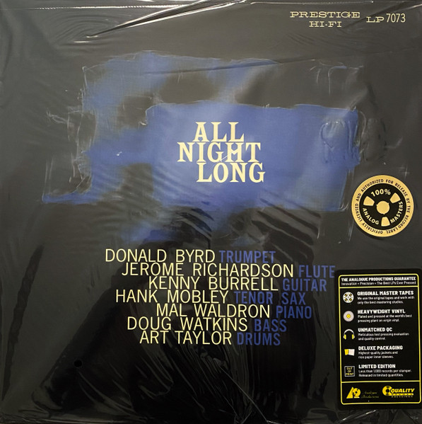 The Prestige All Stars - All Night Long | Analogue Productions (APRJ 7073) - 2
