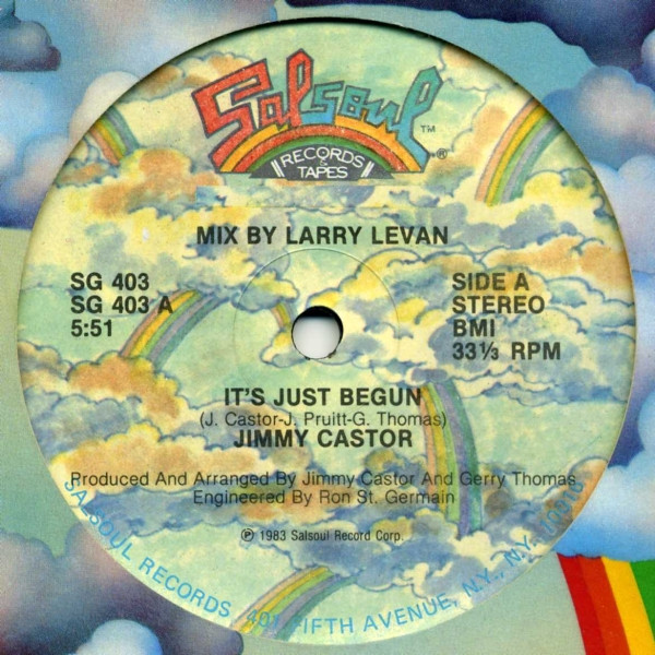 Jimmy Castor - It's Just Begun | Salsoul Records (SG 403) - main Jimmy Castor - It's Just Begun | Salsoul Records (SG 403) - main