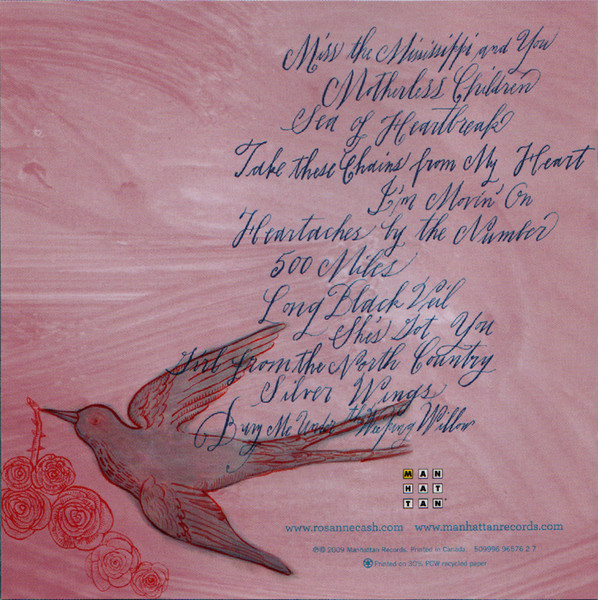 Rosanne Cash - The List | Manhattan Records (509996 96576 2 7) - 4 Rosanne Cash - The List | Manhattan Records (509996 96576 2 7) - 4