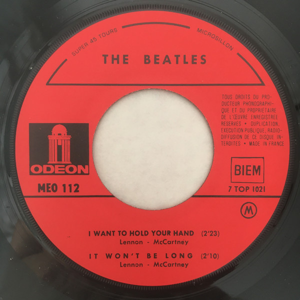 The Beatles - I Want To Hold Your Hand | Odeon (MEO 112) - 3