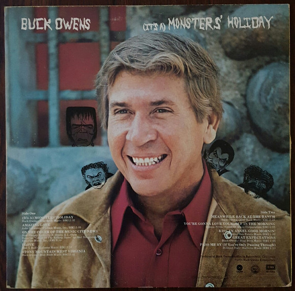 Buck Owens And His Buckaroos - (It's A) Monsters' Holiday | Capitol Records (ST-11332) - 2 Buck Owens And His Buckaroos - (It's A) Monsters' Holiday | Capitol Records (ST-11332) - 2