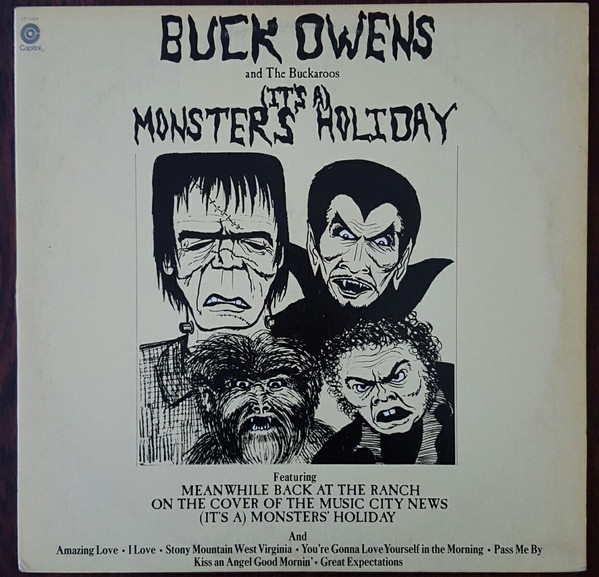 Buck Owens And His Buckaroos - (It's A) Monsters' Holiday | Capitol Records (ST-11332)