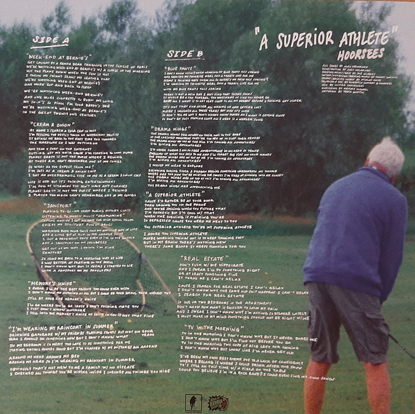 Hoorsees - A Superior Athlete | Howlin' Banana Records (HB91) - 2 Hoorsees - A Superior Athlete | Howlin' Banana Records (HB91) - 2