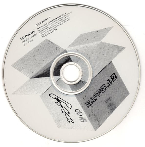 Téléphone - Rappels 2 | Virgin (72438 391982 6) - 3