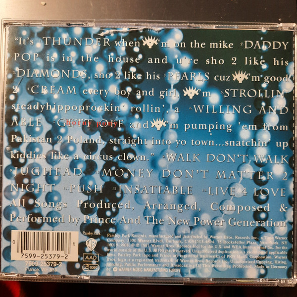 Prince & The New Power Generation - Diamonds And Pearls | Paisley Park (7599-25379-2) - 3