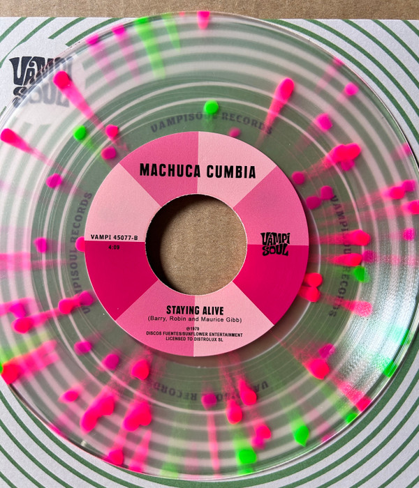 Cumbia Moderna De Soledad / Machuca Cumbia - ¿Crees Que Soy Sexy? Da Ya Think I’m Sexy? ​/ ​Staying Alive | Vampi Soul (VAMPI 45077) - 3