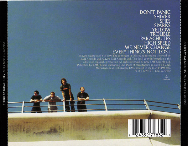 Coldplay - Parachutes | Parlophone (7243 5 27783 2 4) - 2 Coldplay - Parachutes | Parlophone (7243 5 27783 2 4) - 2